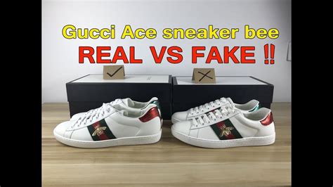 fake vs real gucci ace sneakers|gucci inspired sneakers.